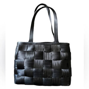 Harvey’s Black Seatbelt Purse